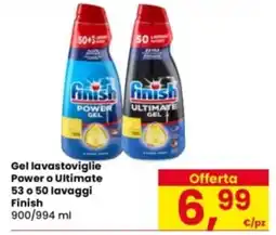 Eurospar Gel lavastoviglie Power o Ultimate Finish offerta