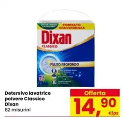 Eurospar Detersivo lavatrice polvere Classico Dixan offerta