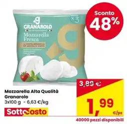 Eurospar Mozzarella Fresca Granarolo offerta