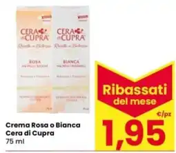Eurospar Crema Rosa o Bianca Cera di Cupra offerta