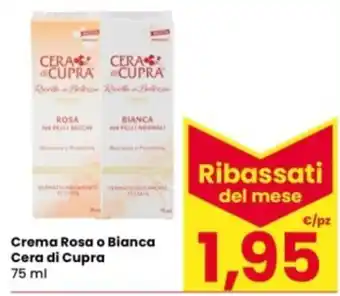 Eurospar Crema Rosa o Bianca Cera di Cupra offerta