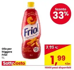 Eurospar Olio per friggere Friol offerta