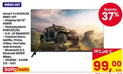 Eurospar Smart Tv IH32FL2K INNO-HIT offerta
