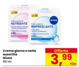 Eurospar Crema giorno o notte assortita Nivea offerta