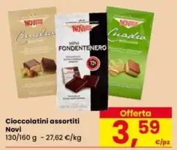Eurospar Cioccolatini assortiti Novi offerta