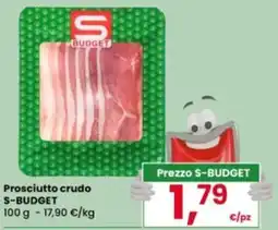 Eurospar Prosciutto crudo S-BUDGET offerta
