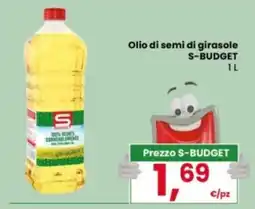 Eurospar Olio di semi di girasole S-BUDGET offerta