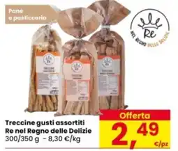 Eurospar Trecchine gusti assortiti Re nel Regno delle Delizie offerta