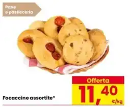 Eurospar Focaccine assortite* offerta