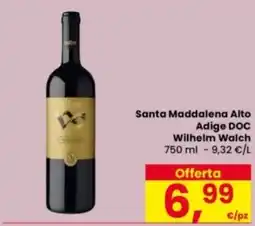 Eurospar Santa Maddalena Alto Adige DOC Wilhelm Walch offerta