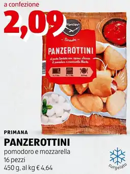 ALDI Primana Panzerottini pomodoro e mozzarella offerta