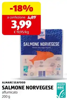 ALDI Almare Seafood Salmone Norvegese offerta