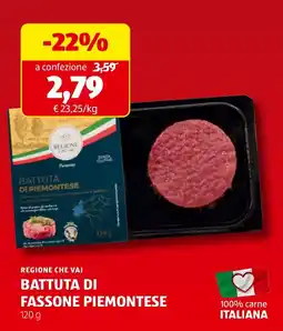 ALDI Battuta di Fassone Piemontese offerta