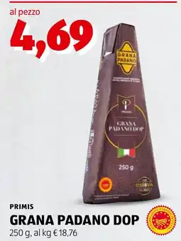 ALDI Primis Grana Padano Dop offerta