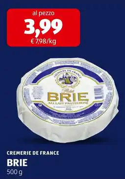 ALDI Brie Cremerie de France offerta