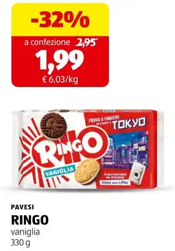 ALDI Ringo vaniglia offerta