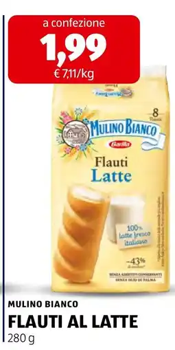 ALDI Flauti al latte offerta