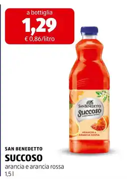 ALDI San Benedetto Succoso arancia e arancia rossa offerta