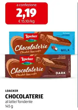 ALDI Loacker Chocolaterie offerta