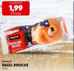 ALDI American bagel brioche offerta