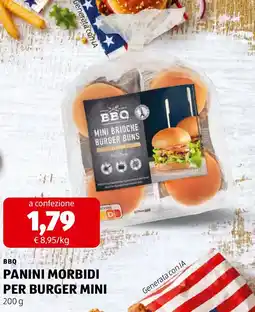 ALDI Bbq panini morbidi per burger mini offerta