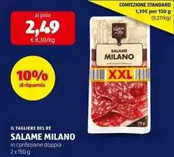 ALDI Il tagliere del re salame milano offerta