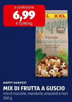 ALDI Happy Harvest mix di frutta a guscio offerta