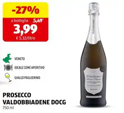 ALDI Prosecco Valdobbiadene DOCG offerta