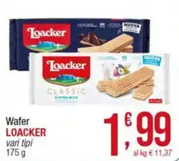 Maxi Sidis Wafer LOACKER offerta