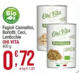 Maxi Sidis Fagioli Cannellini, Borlotti, Ceci, Lenticchie Ohi Vita offerta