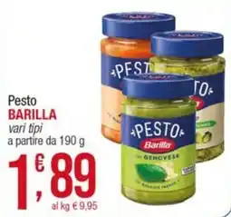 Maxi Sidis Pesto Barilla offerta