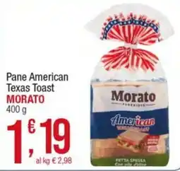 Maxi Sidis Pane American Texas Toast Morato offerta