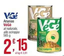 Maxi Sidis Ananas VéGé offerta