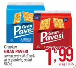 Maxi Sidis Cracker Gran Pavesi offerta