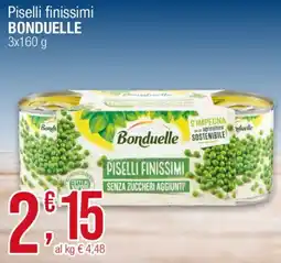 Maxi Sidis Piselli finissimi Bonduelle offerta