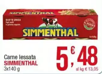 Carne lessata SIMMENTHAL