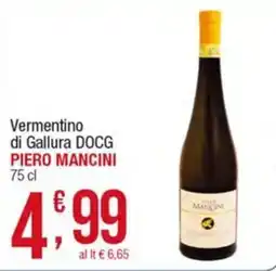Maxi Sidis Vermentino di Gallura DOCG Piero Mancini offerta