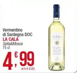 Maxi Sidis Vermentino di Sardegna DOC LA CALA offerta