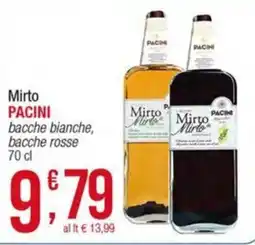 Maxi Sidis Mirto Pacini bacche bianche, bacche rosse offerta