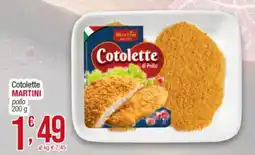 Maxi Sidis Cotolette MARTINI di Pollo offerta