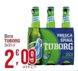 Maxi Sidis Birra Tuborg offerta