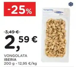 Orvea Vongolata Iberia offerta