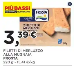 Orvea Filetti di merluzzo alla mugnaia Frosta offerta