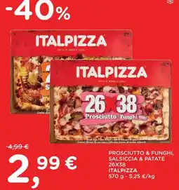 Orvea ITALPIZZA Prosciutto & Funghi, Salsiccia & Patate offerta