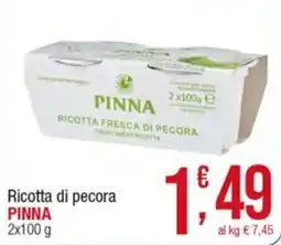 Maxi Sidis Ricotta di pecora PINNA offerta