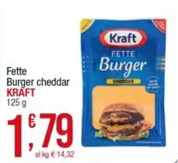 Maxi Sidis Fette Burger cheddar Kraft offerta