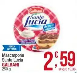 Maxi Sidis Mascarpone Santa Lucia Galbani offerta