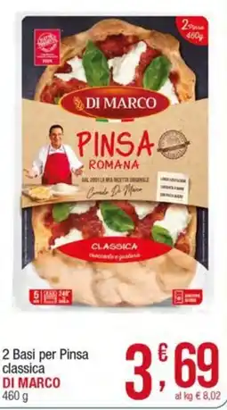 Maxi Sidis Basi per Pinsa classica DI MARCO offerta