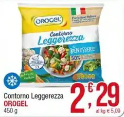 Maxi Sidis Contorno Leggerezza OROGEL offerta