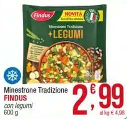 Maxi Sidis Minestrone Tradizione con legumi Findus offerta
